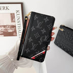 Fashion Designer Iphone Wallet Case Card Holder Kickstand For 12 13 14 15 16 Pro Max Plus Series