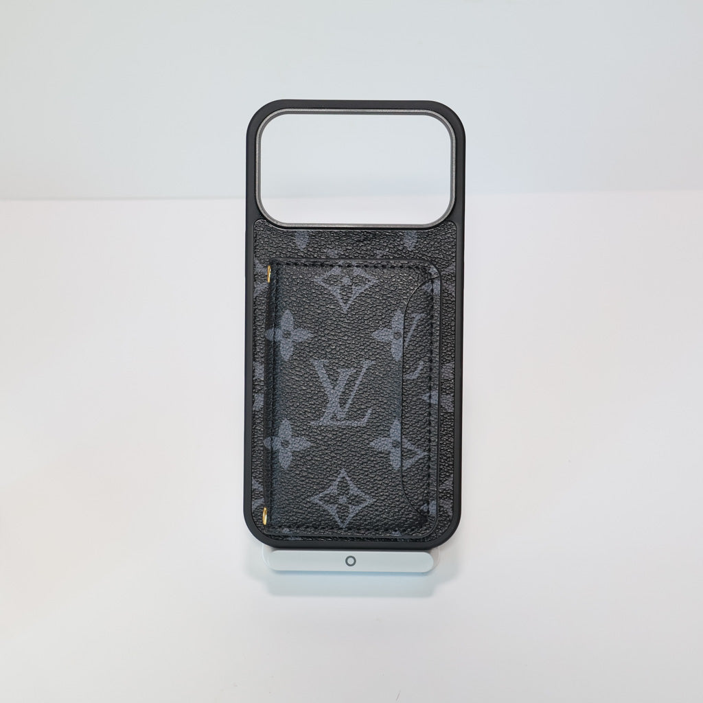 Fashion Leather Card Holder Lv Case Wallet Iphone 17 / Pro / Max / Air