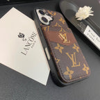 Louis Vuitton Iphone Case 16 / 16 Plus Folding Wallet Card Slot