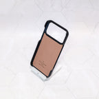 Black Monogram Lv Iphone Case For 12-17 Series