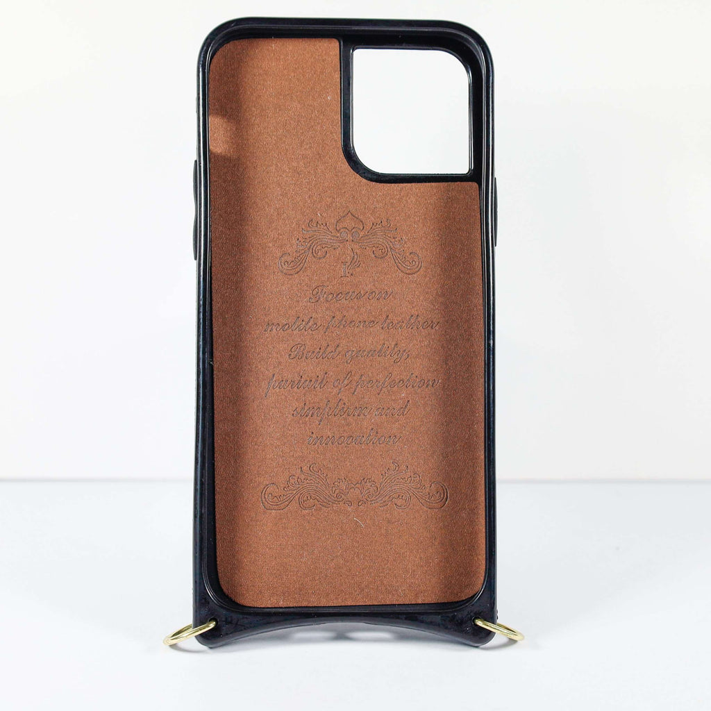 Lv Iphone 13 Pro Max Case Monogram Leather For 11 12 13 14 Pro Max Series