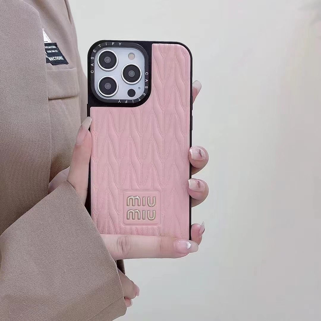 Miu Miu Case For Iphone 13 -17 Pro Max Plus