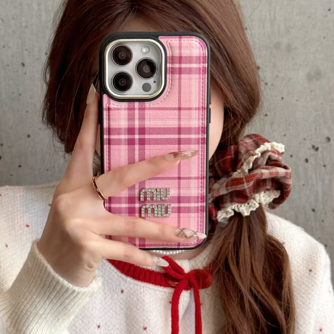 Miumiu Iphone Case For 13 14 1 5 16 Pro Max Plus Series