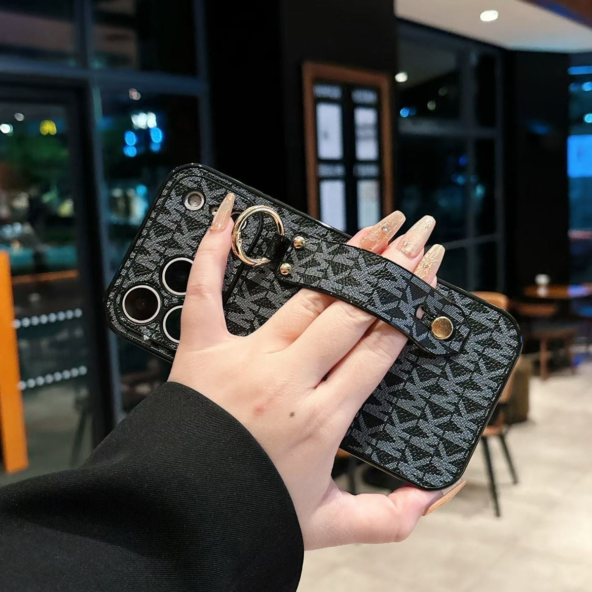 Mk Iphone Case Hand Strap For 13-17 / Pro / Pro Max / Plus / Air