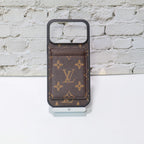 Lv Magsafe Phone Case With Magnet Card Holder For Iphone 17 Series