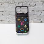 Lv Magsafe Phone Case With Magnet Card Holder For Iphone 17 Series