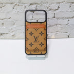 Lv Magsafe Phone Case With Magnet Card Holder For Iphone 17 Series