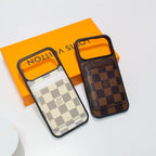 Lv Magsafe Phone Case With Magnet Card Holder For Iphone 17 Series