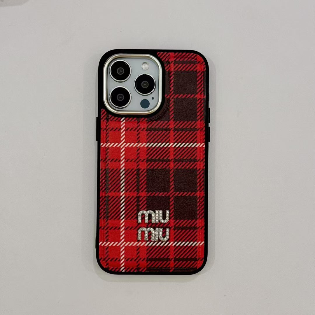Miumiu Iphone Case For 13 14 1 5 16 Pro Max Plus Series