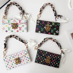 Multicolor Lv Style Crossbody Case Wallet For 13-17 / Pro / Pro Max