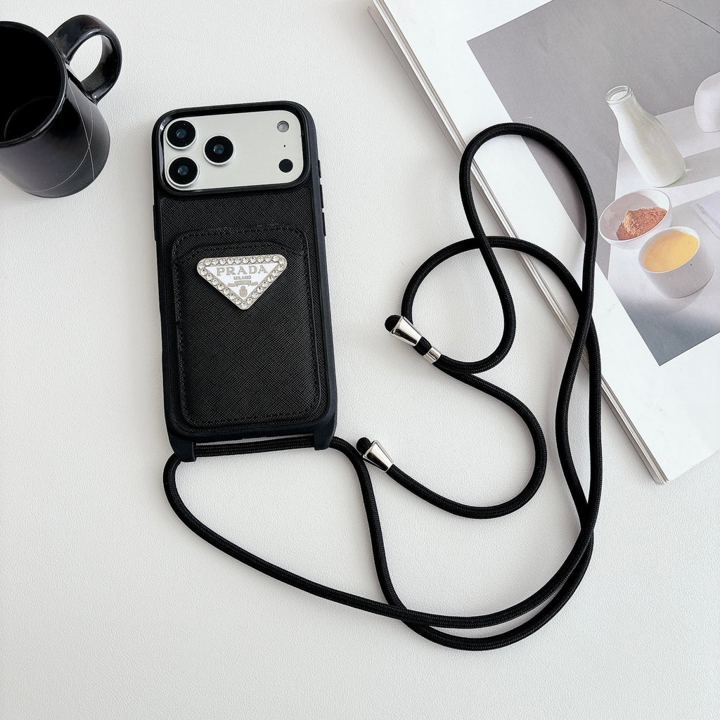 Prada Crossbody Phone Case Iphone 12-17 / Pro / Pro Max / Plus / Air