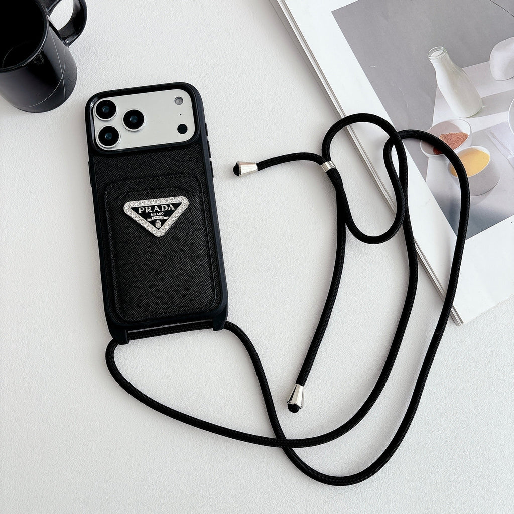 Prada Crossbody Phone Case Iphone 12-17 / Pro / Pro Max / Plus / Air