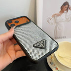 Rhinestone Prada Phone Case Iphone 13-17 / Pro / Pro Max
