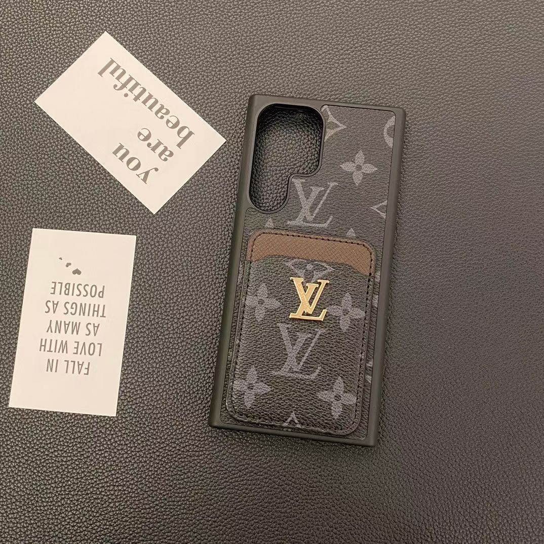 Louis Vuitton Phone Case Samsung Galaxy S22-26 Plus Ultra / Card Slot