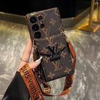 Crossbody Lv Card Holder Samsung Galaxy Phone Case S22-26 Ultra Plus