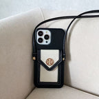 Tb Crossbody Phone Case Card Holder For Iphone Series
