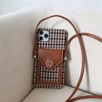 Tb Crossbody Phone Case Card Holder For Iphone Series
