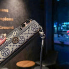 Tory Burch Iphone Wallet Case For 12-17 Pro Max Plus Air