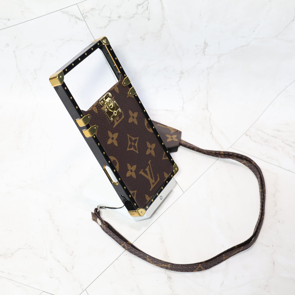 Trunk Style Lv Phone Case For 12-17 / Pro / Pro Max / Plus / Air