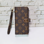 Zippered Lv Wallet Phone Case For Iphone 17 Series