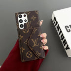 Samsung Galaxy Louis Vuitton Phone Case For S21 22 23 24 25 26 Plus Ultra Wallet Card