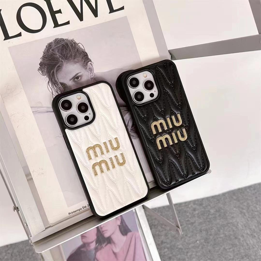 Miu Miu Iphone Case For 13 14 1 5 16 17 Pro Max Plus Series