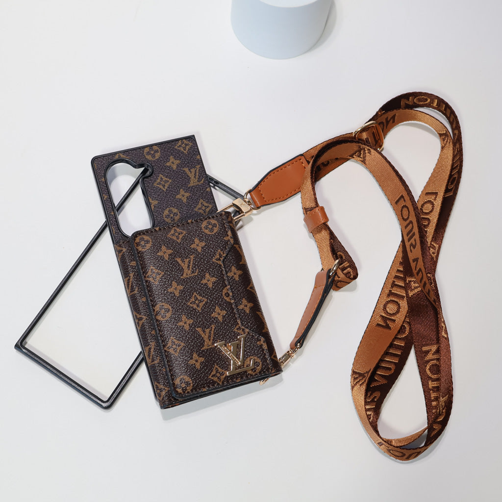 Z Fold Case Luxury Crossbody Wallet For 3 4 5 6 7