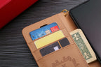 Lv Monogram Leather Phone Case For Samsung Galaxy S22 23 24 25 Ultra Plus