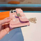 Pink Soft Canvas Crossbody Case Iphone 11 12 13 Pro Max