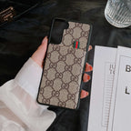 Fashion Leather Samsung Designer Phone Case For S 20 21 22 Plus Ultra