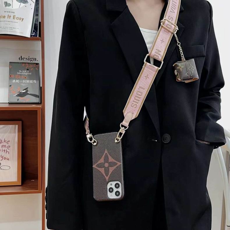 Lv Design Crossbody Phone Case For Iphone 11 12 13 Pro Max