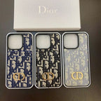 Dior Iphone Case Card Holder For 11 12 13 14 15 16 Pro Max Plus Series