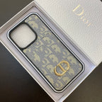 Dior Iphone Case Card Holder For 11 12 13 14 15 16 Pro Max Plus Series
