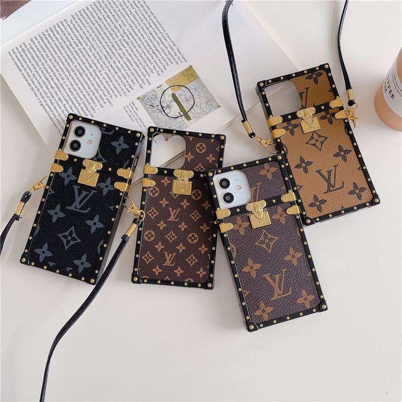 Lv Trunk Phone Case For Iphone 11 12 13 14 15 Pro Max Plus Series