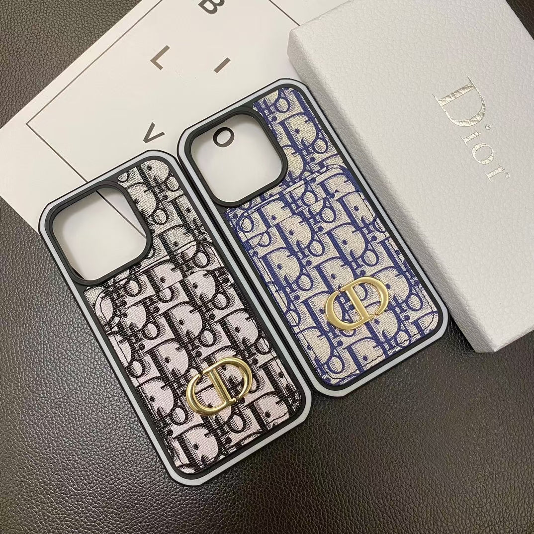 Classic Dior Iphone Case 16 Pro Max Pus 15 14 13 12 11
