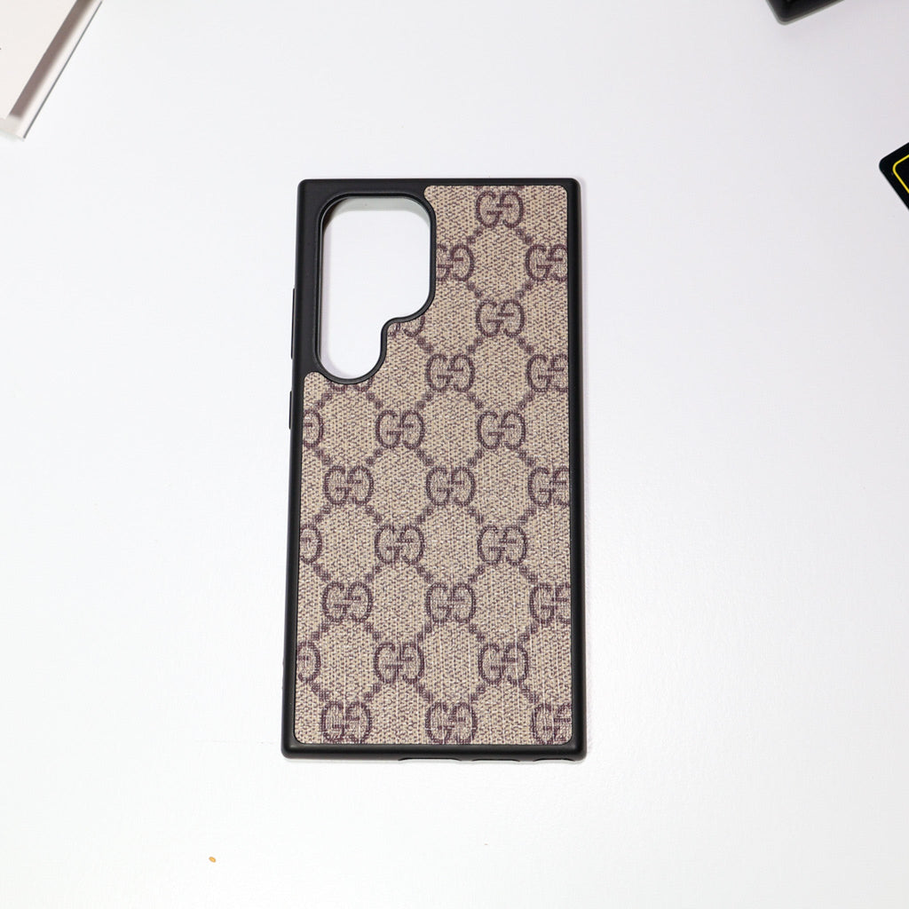 Gucci Samsung Galaxy Phone Case Card Slot For S22 23 24 25 26 Ultra Plus Series