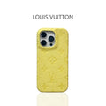 Yellow luxury phone case