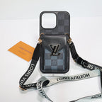 Iphone Lv Case Wallet For 12-16 / Pro / Pro Max / Plus / – Crossbody