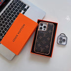 Lv Monogram Phone Case For Iphone 16 Pro Max Plus Series