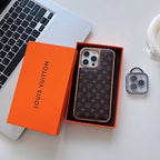 Lv Monogram Phone Case For Iphone 16 Pro Max Plus Series