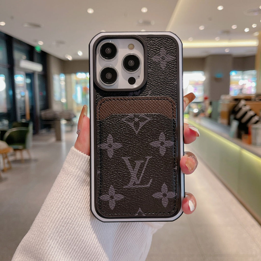 Luxury Phone Case Card Holder Iphone 16 Pro Max Series