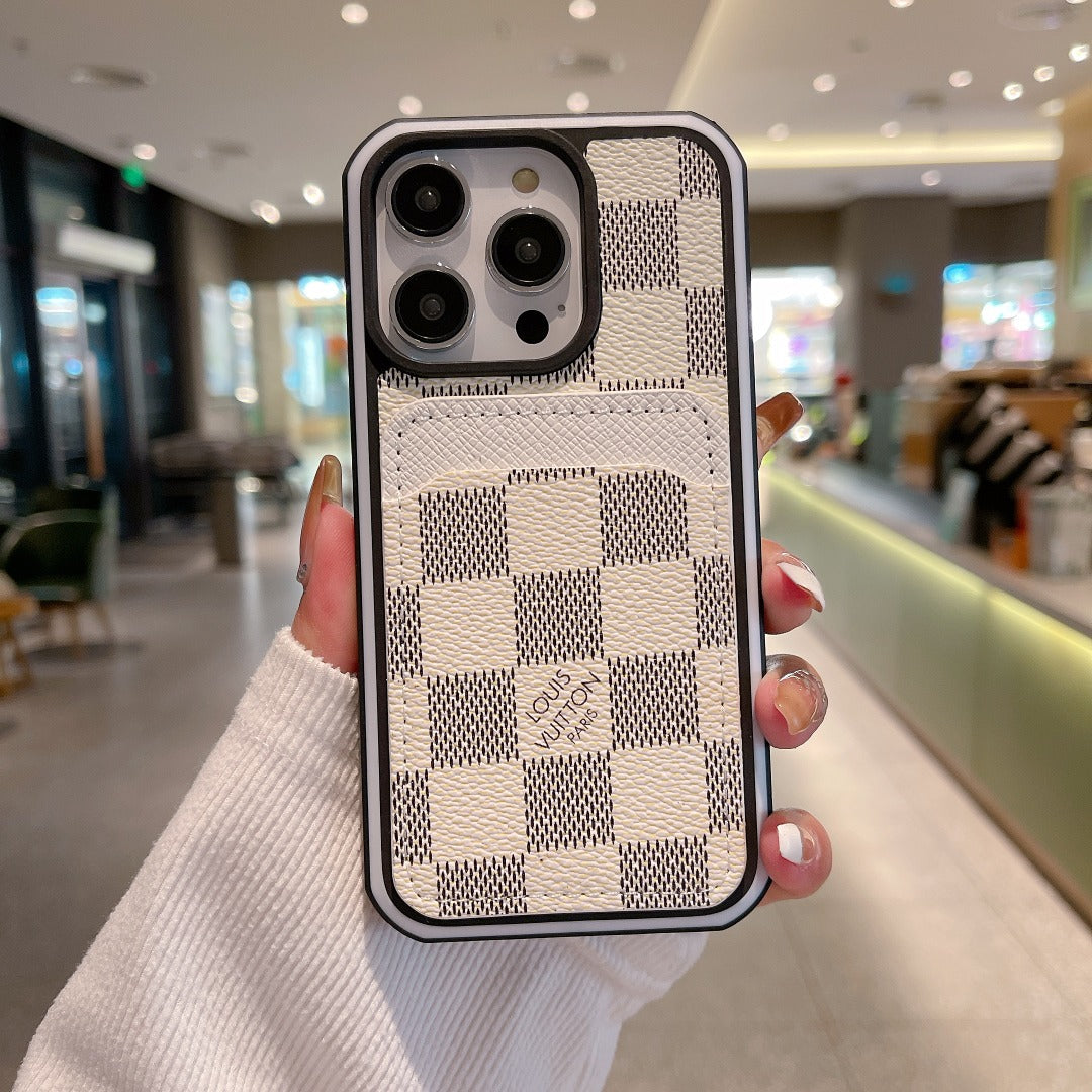 Luxury Phone Case Card Holder Iphone 16 Pro Max Series