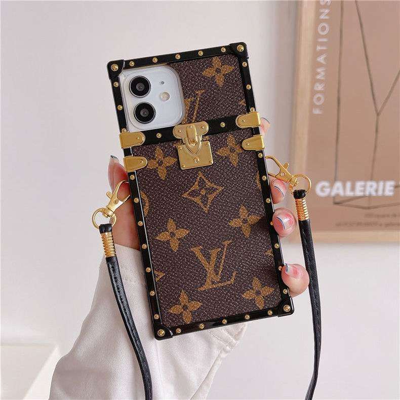 Lv Trunk Phone Case For Iphone 11 12 13 14 15 Pro Max Plus Series